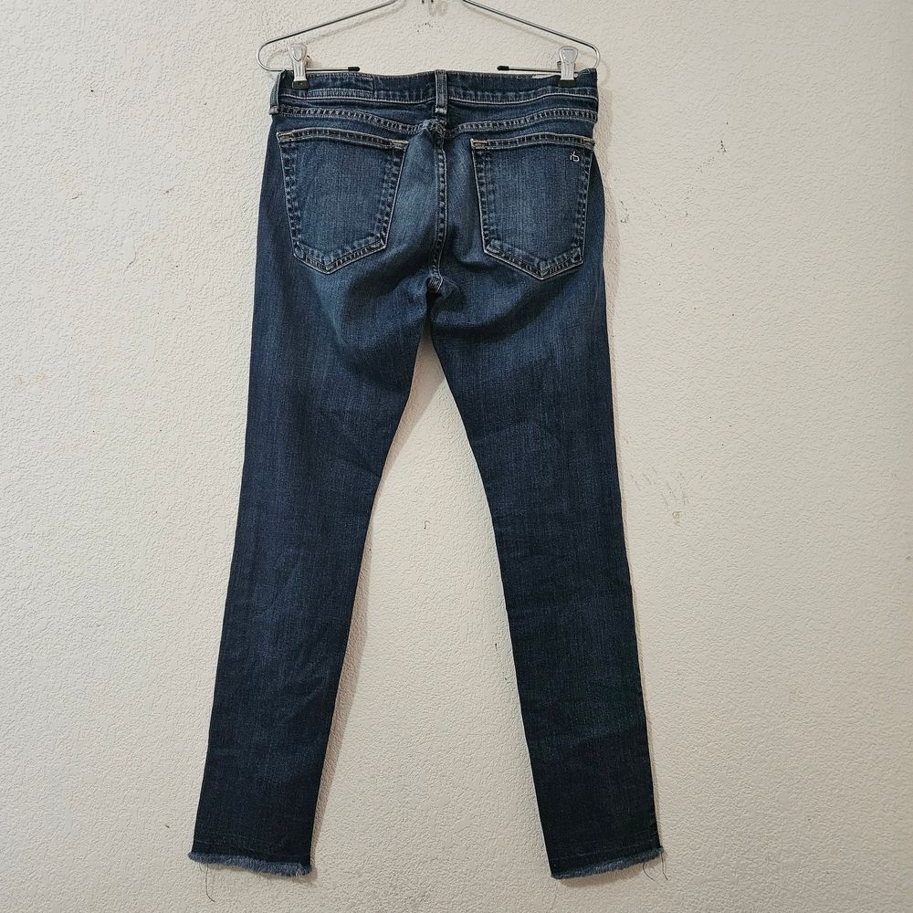 Rag & Bone "Dre" Slim Boyfriend Jeans - Size 26 - Yesler Wash - Picture 2 of 7
